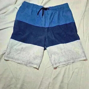 Swim Trunks 🏊‍♂️ Boy's size 7/8 🏊‍♂️ Blue Striped